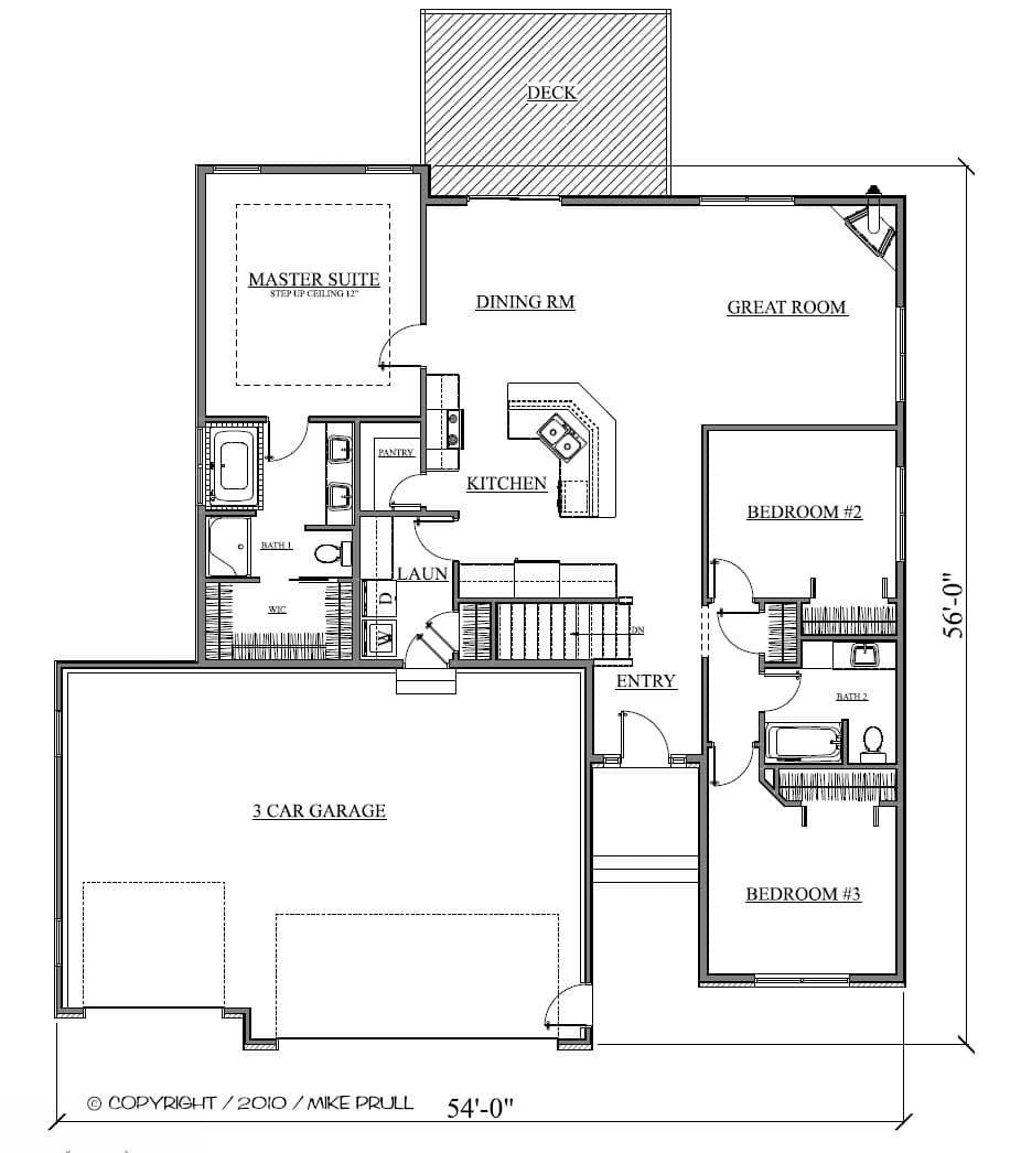 1682R-369-10 - Prull Custom Home Designs | House Plans | Home Plans ...